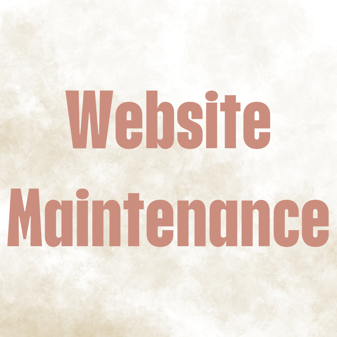 Website Maintenace