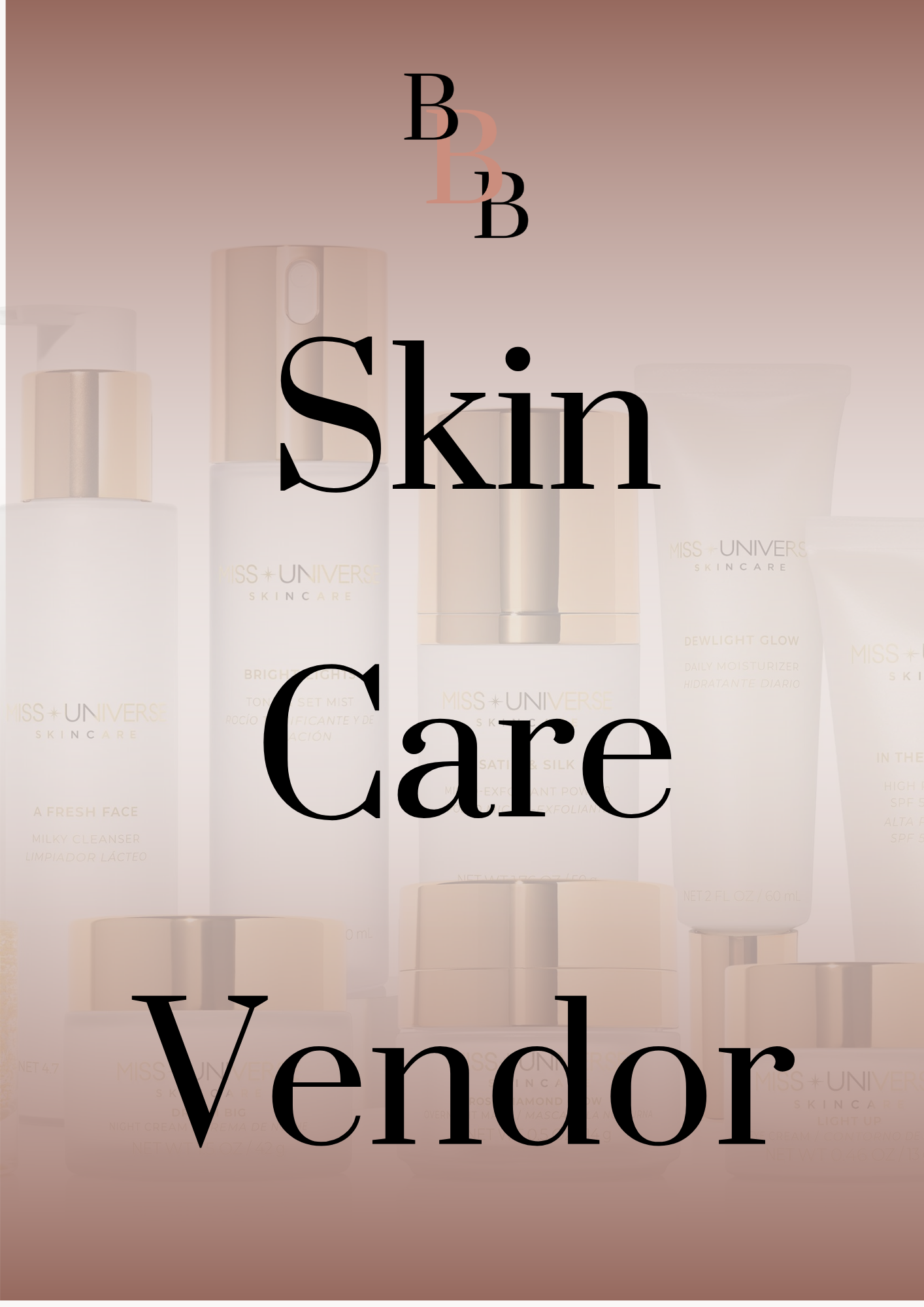 Skin Care Vendor List