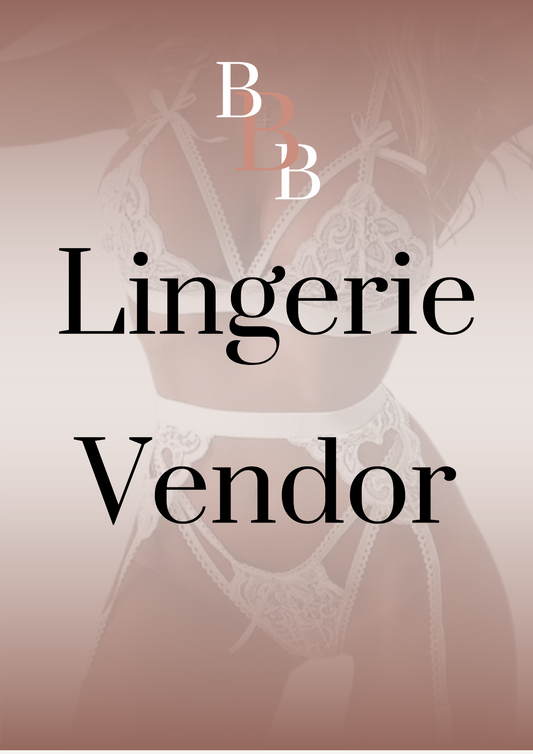 Lingerie Vendor List